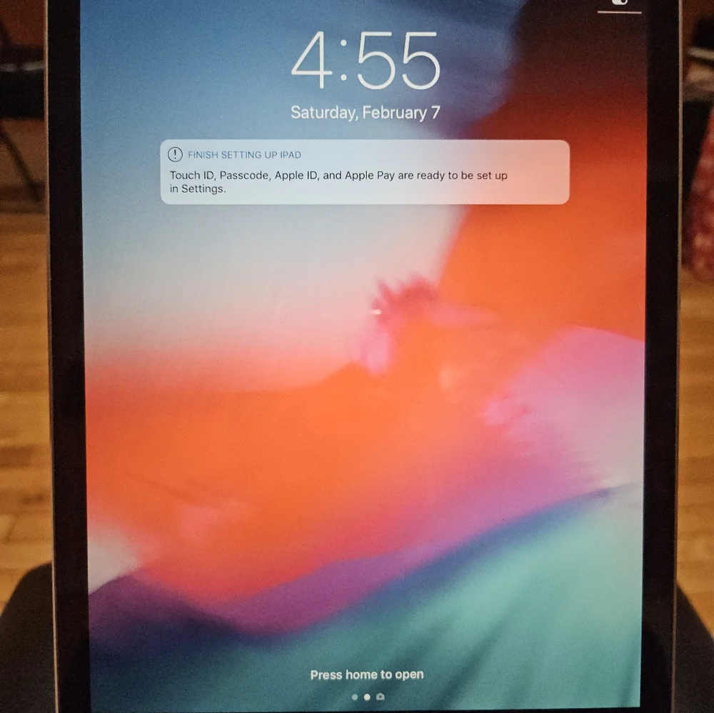 Apple iPad - Black and Silver